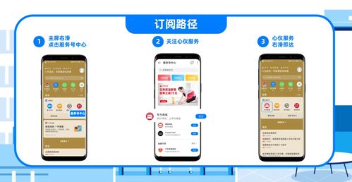 智慧服務新體驗 華為服務號, 右 出新招